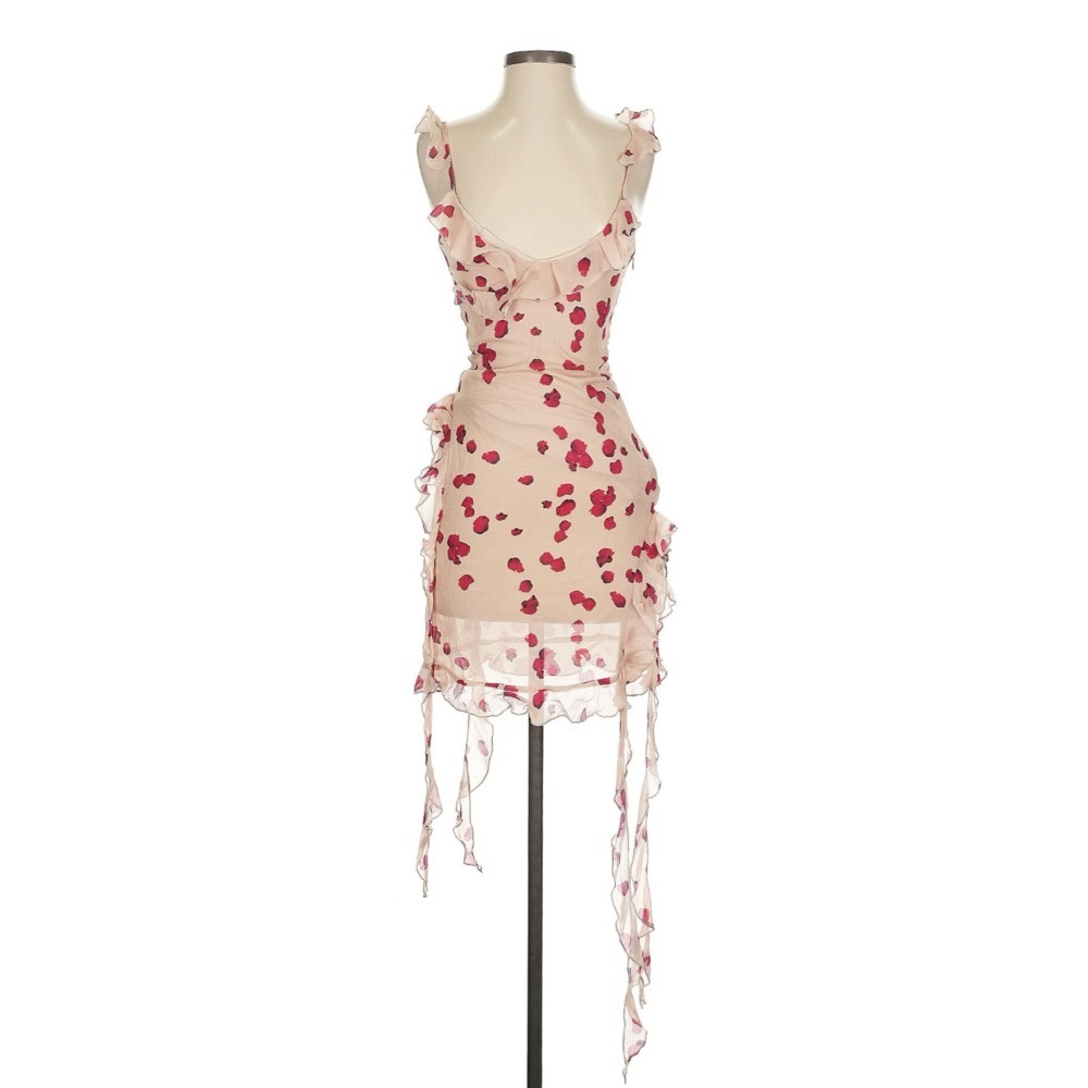 SAEMDI Ruffled Mini Dress